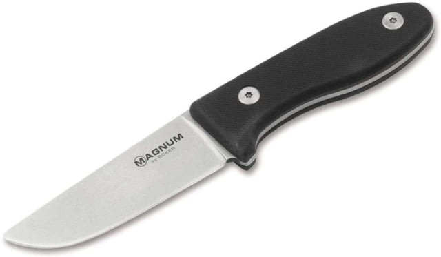 Magnum Kids II Fixed Blade Knife 3.03in 440C G10 Black Handle - Magnum
