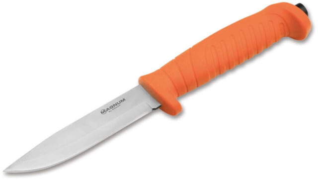 Magnum Knivgar SAR Fixed Blade Knife 4.06in 420A Synthetic Orange Handle - Magnum