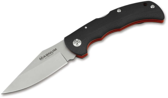 Magnum Most Wanted Folding Knife 3.54in 440A G10 Black Handle - Magnum