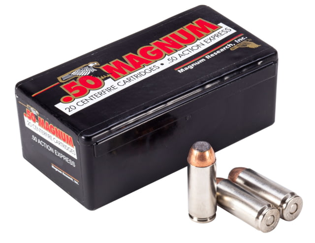 num Research Desert Eagle .50 Action Express 325 Grain Jacketed Soft Point Centerfire Pistol 20 Rounds DEP50JSP325B Ammo