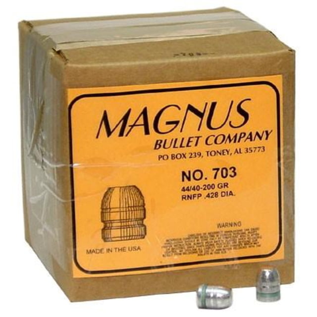 Magnus 44/40-200-RNFP 500 count bullets - Magnus