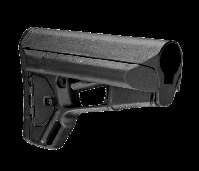 EDEMO Magpul Industries ACS Rifle Stock w/Storage Fits AR-15/M-16 Mil-Spec Black MPIMAG370BLK EDEMO18 Used Condition Fair - Magpul Industries