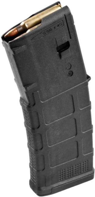 pul Industries AR/M4 223 Rem/5.56 NATO 10/30 Rounds Polymer Rifle Magazine Black Ammo