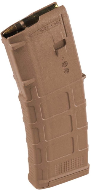 pul Industries AR/M4 223 Rem/5.56 NATO 10/30 Rounds Polymer Rifle Magazine Medium Coyote Tan 10 Ammo