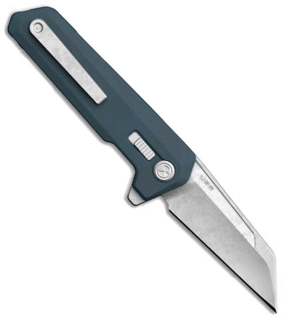 Magpul Industries Breslau Folding Knife 2.94in MVN35 MIM Steel Wharncliffe Blade Bead Blasted Finish Blue Polymer Handle - Magpul Industries