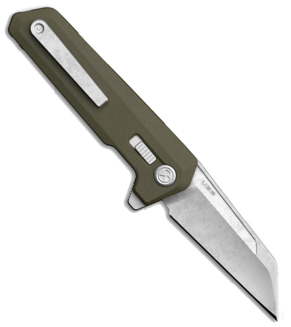 Magpul Industries Breslau Folding Knife 2.94in MVN35 MIM Steel Wharncliffe Blade Bead Blasted Finish Olive Drab Green Polymer Handle - Magpul Industries