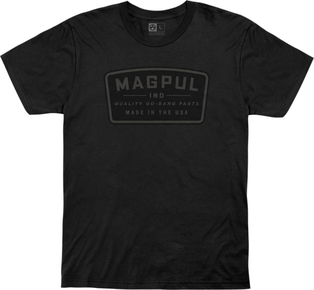 Magpul Industries Go Bang Parts Cotton T-Shirt, Black, Medium, MAG1111-001-M