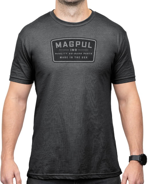 Magpul Industries Go Bang Parts Patch CVC Graphic T-Shirt - Men's Charcoal Medium