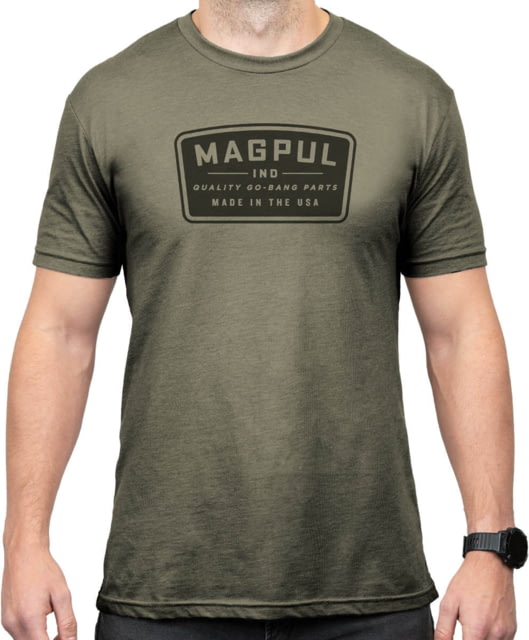 Magpul Industries Go Bang Parts Patch CVC Graphic T-Shirt - Men's Olive Drab Green Extra Large