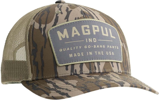 Magpul Industries Go Bang Trucker Hat - Men's Bottomland Camo One Size