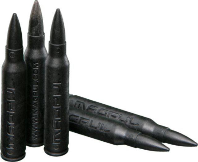 USED Magpul Industries Dummy Rounds 5.56X45 5 Pack Black EDEMO2 Used Condition Fair - Magpul Industries