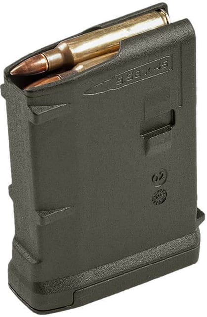 pul Industries Magazine PMAG 10 AR/M4 M3 223 Remington/5.56 NATO 10 Rounds For AR Rifles Olive Drab Green Ammo