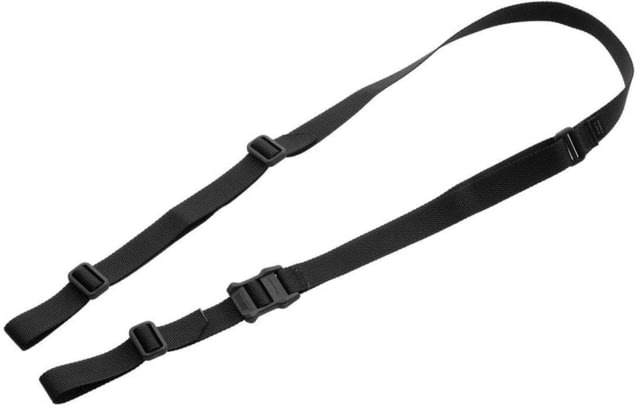 Magpul Industries MS1 Lite Sling Black Nylon 48in- 60in OAL Rifle Black 48 - 60 inches