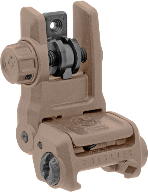 Magpul Industries MBUS 3 Sight Rear AR10 AR15 M4 M16 M110 SR25 Flat Dark Earth