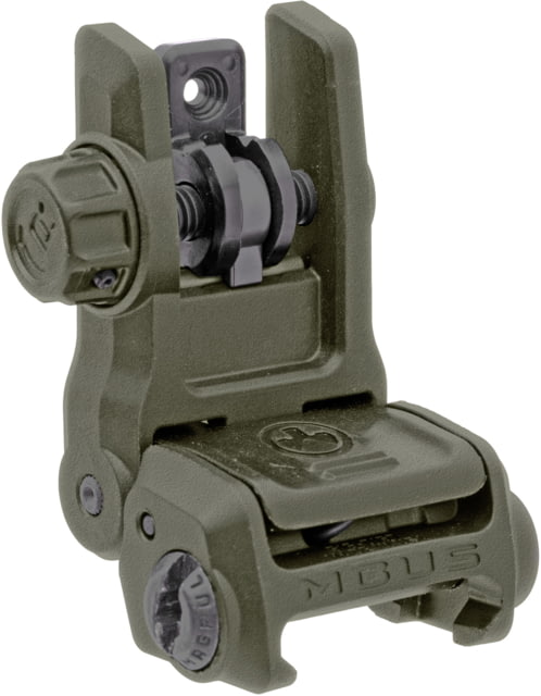 Magpul Industries MBUS 3 Sight Rear AR10 AR15 M4 M16 M110 SR25 Olive Drab Green
