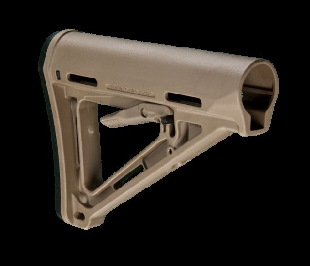 EDEMO Magpul Industries MOE Rifle Stock Fits AR-15/M-16 Mil-Spec Flat Dark Earth MAG400FDE EDEMO14 - Magpul Industries