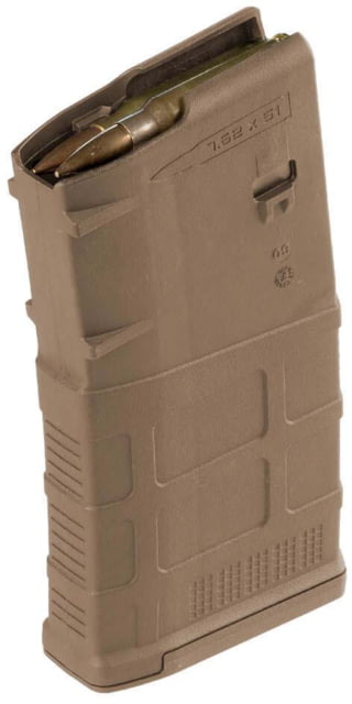 pul Industries PMAG 20 LR/SR Gen M3 .308 Winchester 20 Round Rifle Magazine Medium Coyote Tan 1 Pack Ammo