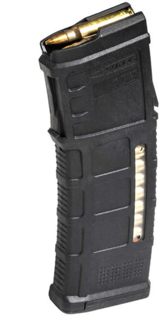 pul Industries PMAG 30 AUS Gen M3 Window Steyr AUG Rifle Magazine 5.56x45mm 30 Round Black 1 Pack Polymer Ammo