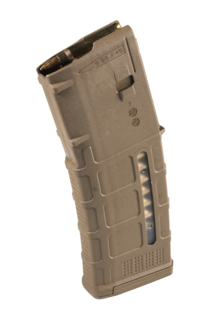 pul Industries PMAG GEN M3 AR-15/M16/M4 Rifle Magazine W/Capacity Window .223 Rem/5.56x45mm NATO 30 Round Coyote Tan 1 Ammo