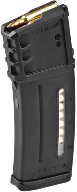 EDEMO Magpul Industries PMAG 30G MagLevel H&K G36 Rifle Magazine 5.56x45 NATO 30 Round Black 1 Pack Polymer MAG234-BLK-30RD EDEMO1 - Magpul Industries