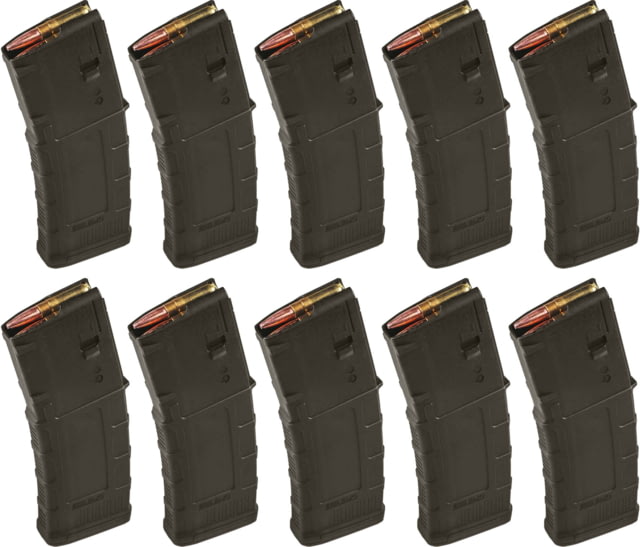 pul Industries PMAG GEN M3 AR-15 .300 Blackout 30 Round Rifle Magazine Olive Drab Green 10-Pack Ammo