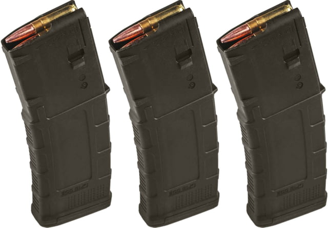 pul Industries PMAG GEN M3 AR-15 .300 Blackout 30 Round Rifle Magazine Olive Drab Green 3-Pack Ammo