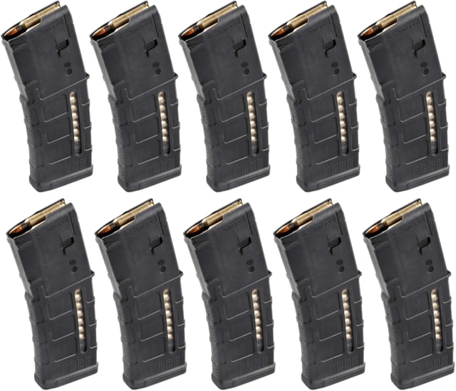pul Industries PMAG GEN M3 AR-15/M16/M4 .223 Rem/5.56x45mm NATO Black 10-Pack Ammo