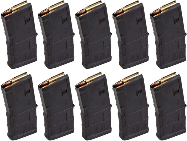 pul Industries PMAG GEN M3 AR-15/M16/M4 Rifle Magazine .223 Rem/5.56x45mm NATO 20 Round Black 10 Pack Ammo