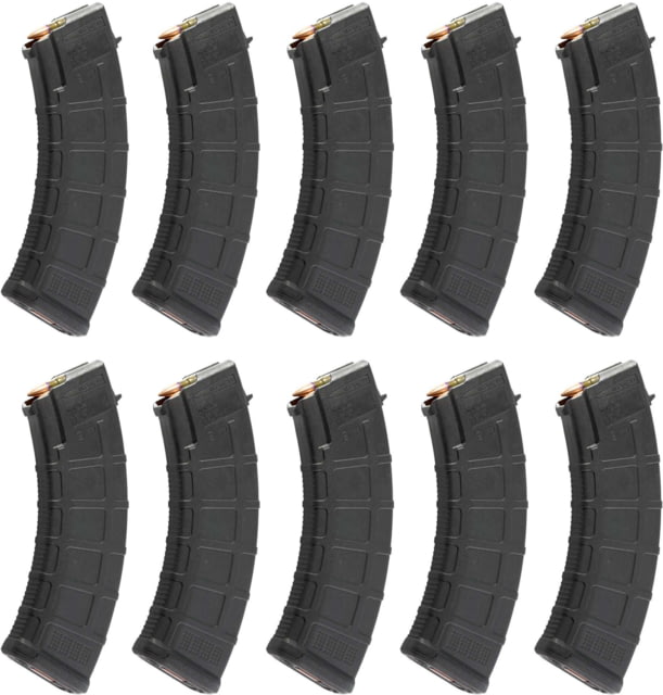 pul Industries PMAG MOE AK-Platform/AKM Rifle Magazine 7.62x39mm 30 Round Black 10 Pack Ammo