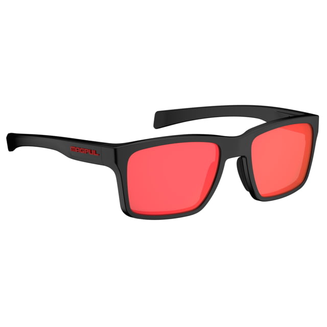 Magpul Industries Rider Sunglasses Black Frame Gray Red Polarized Lens - Magpul Industries
