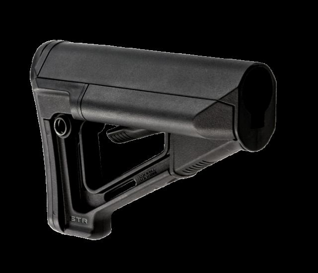 EDEMO Magpul Industries STR Rifle Stock w/Storage Fits AR-15/M4 Mil-Spec Black MAG470BLK EDEMO9 Used Condition Fair - Magpul Industries