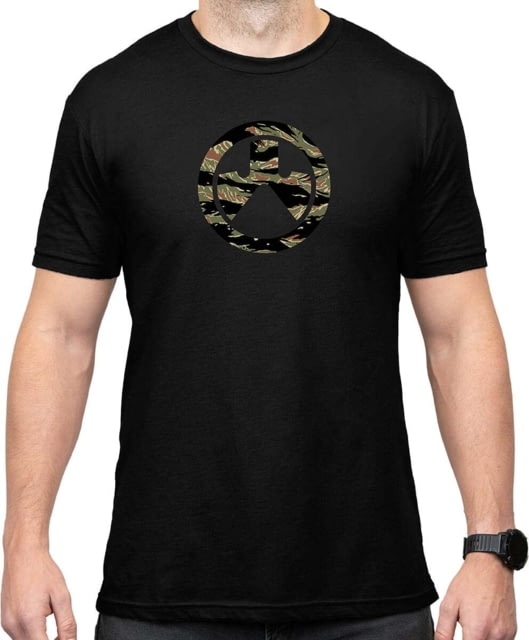 Magpul Industries Tiger Stripe Icon T-Shirt - Men's Black 2XL