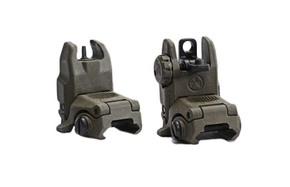 Magpul MBUS Rear Flip-Up Back Up Sight Gen 2 Olive Drab Green