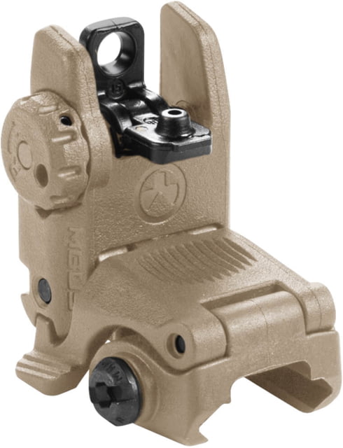 EDEMO Magpul MBUS Rear Flip-Up Back Up Sight Gen 2 Flat Dark Earth MAG248FDE EDEMO28 - Magpul Industries
