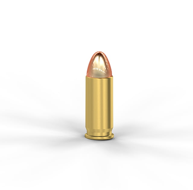tech 38 Super Auto 130 Grain Full Metal Jacket Brass Cased Pistol 50 Rounds Ammo
