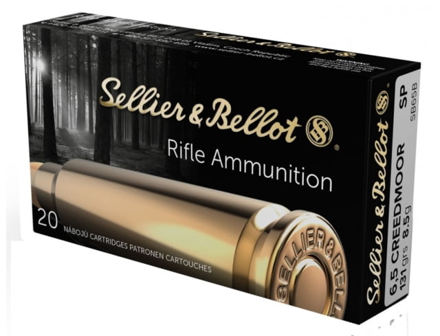 lier & Bellot 6.5 Creedmoor 131 Grain Soft Point Rifle 20 Rounds Ammo