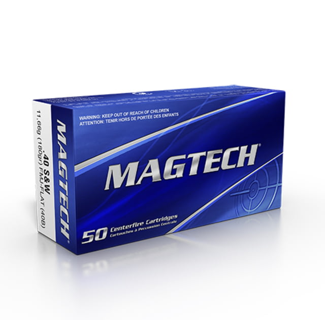 tech 40 S&W 180GR FMJ 1000 RD CASE Ammo
