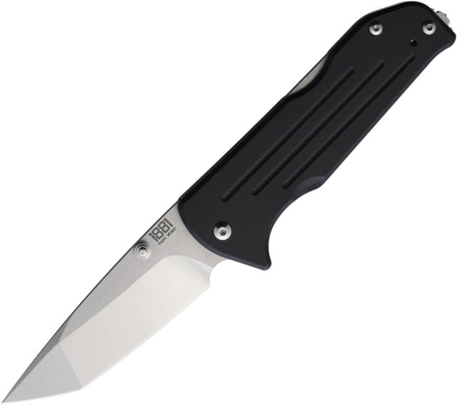 Main Street Bourbon Lockback Black Tanto - Main Street