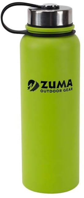 Major Outdoors Zuma Vacuum Sealed Insulated Bottle 1100 ml HI VIZ Green