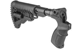 FAB Defense M4 Buttstock for Moss 500 w/ Shock Absorber Black - Fab Defense