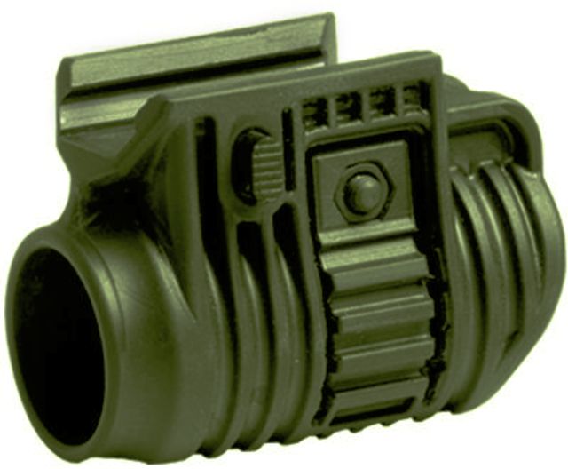 FAB Defense Quick Release 3/4in Flashlight and Laser Adapter OD Green - FAB Defense