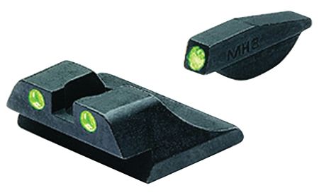 Meprolight Self Illuminated Tru-Dot Fixed Night Sights For Ruger P89 Series Pistols Green/Green - Meprolight