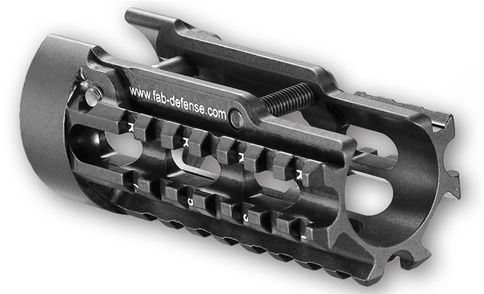 FAB Defense Heckler & Koch MP5K Aluminum Picatinny Rail System Black - FAB Defense