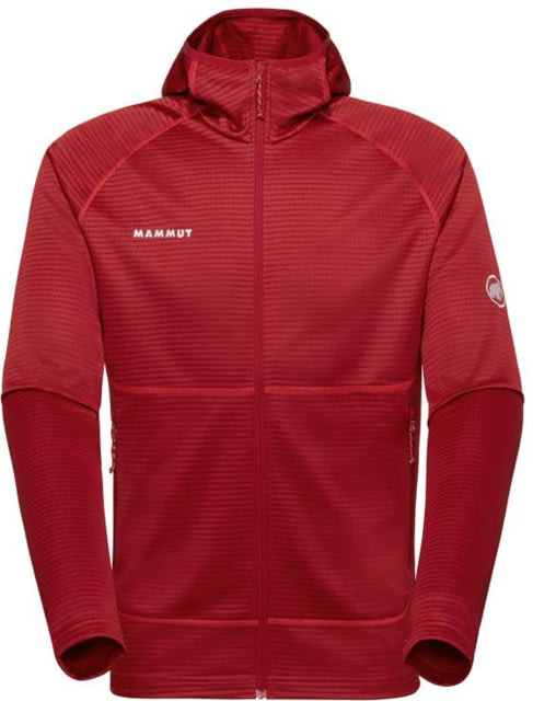 Mammut Crag ML Hooded Jacket - Men's Dark Mammut Red Medium