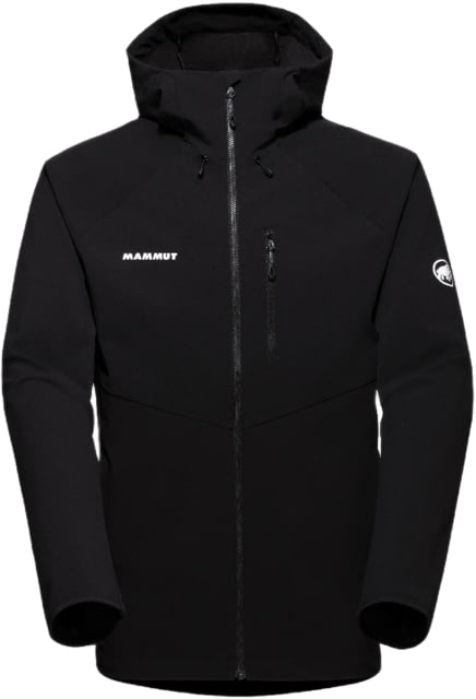 Mammut Ultimate Comfort SO Hooded Jacket - Men's Black 2XL