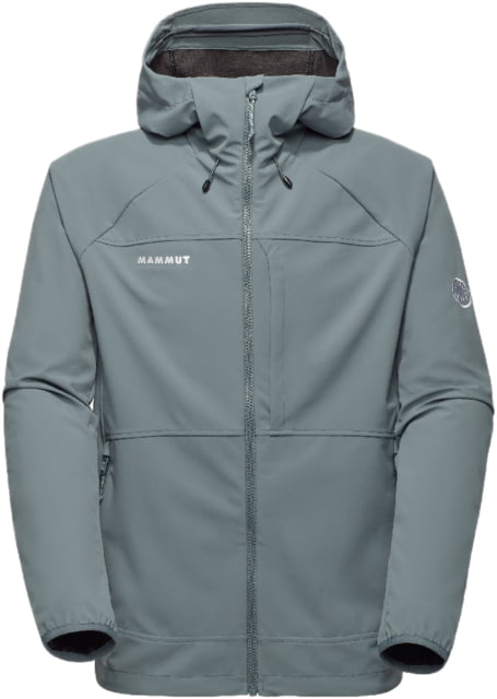 Mammut Ultimate Comfort SO Hooded Jacket - Men's Strata 2XL