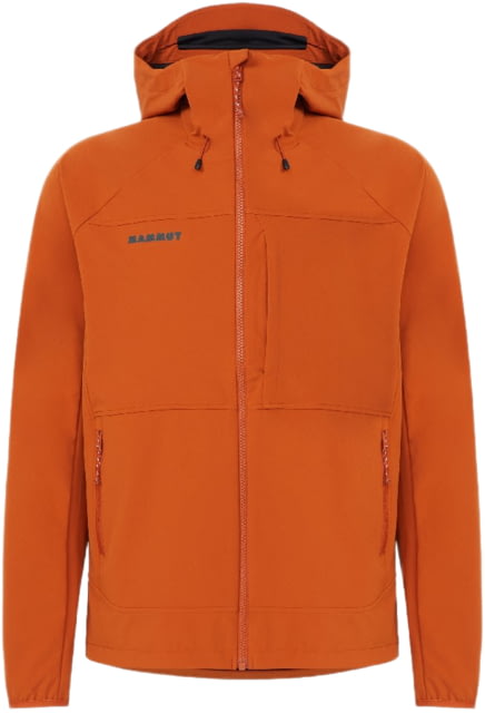 Mammut Ultimate Comfort SO Hooded Jacket - Men's Autumn Larice Extra Large