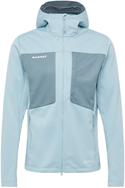 Mammut Ultimate VIII SO Hooded Jacket - Men's Nebla-Strata Large
