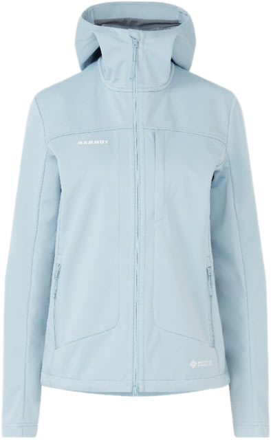 Mammut Ultimate VIII SO Hooded Jacket - Women's Nebla Large