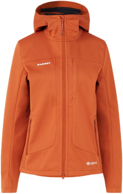 Mammut Ultimate VIII SO Hooded Jacket - Women's Autumn Larice Extra Large